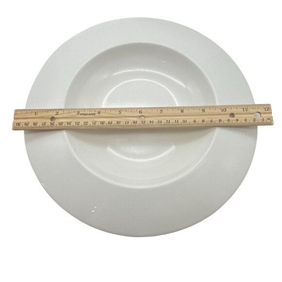 Steelite Distinction Float White wide rim soup pasta Bowl minimalist 19oz - Picture 12 of 16